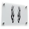 Black Flame Decal Set 1