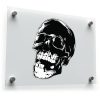 Black Skull Vinyl Sticker