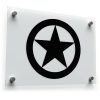 Black Star Emblem Decal 1