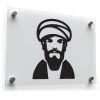 Black Turbaned Gentleman Sticker