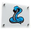 Blue Cobra Vinyl Sticker 1