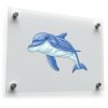 Blue Dolphin Sticker 1