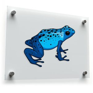 Blue Poison Dart Frog Sticker