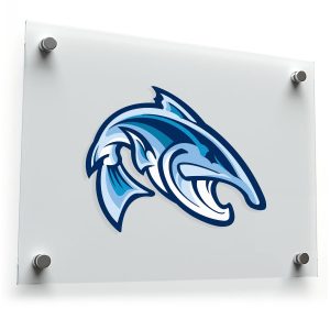 Blue Shark Vinyl Sticker