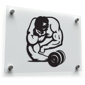 Bodybuilder Sticker