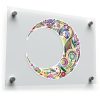Boho Crescent Moon Sticker 1