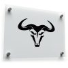 Bold Bull Head Sticker 1