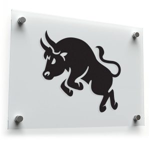 Bold Bull Vinyl Sticker