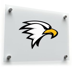 Bold Eagle Head Sticker