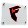 Bold F-Star Logo Sticker 1