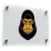 Bold Gorilla Face Sticker 1