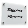 Bold Racing Text Sticker Set 1
