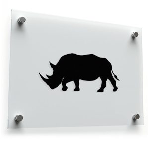 Bold Rhino Decal