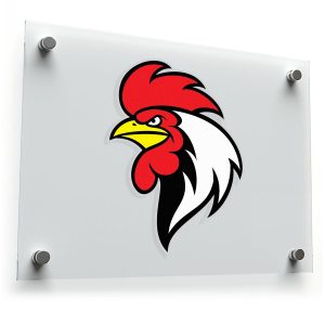 Bold Rooster Sticker