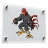 Bold Rooster Warrior Sticker 1
