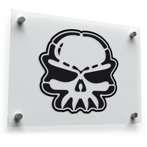 Bold Skull Decal