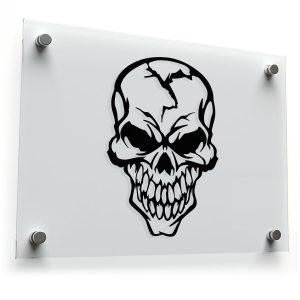 Bold Skull Sticker