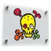 Bold Skull and Tools Sticker