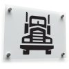 Bold Truck Silhouette Sticker 1