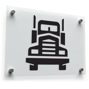 Bold Truck Silhouette Sticker