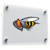 Bold Wasp Vinyl Sticker