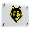 Bold Wolf Wall Decal 1