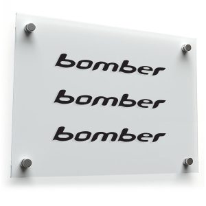 Bomber Logo Decal Set