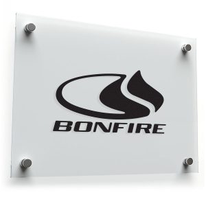 Bonfire Logo Sticker