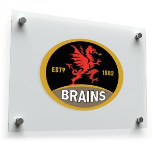 Brains Beer Logo Decal