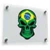 Brazil Skull Sticker