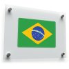 Brazilian Flag Sticker 1