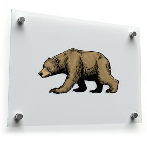 Brown Bear Sticker