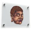 Buddha Head Vinyl Sticker 1
