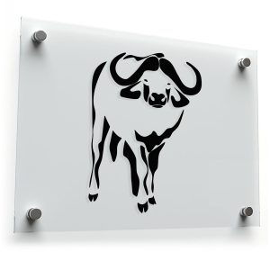 Buffalo Silhouette Sticker