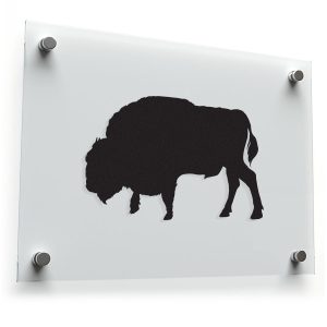 Buffalo Silhouette Sticker