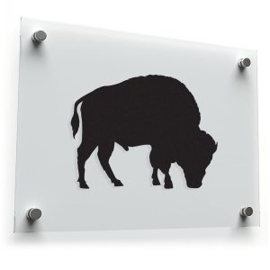 Buffalo Silhouette Vinyl Sticker