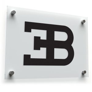 Bugatti EB Monogram Decal