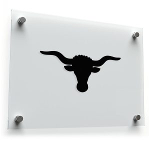 Bull Head Silhouette Sticker