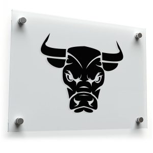 Bull Head Tribal Sticker