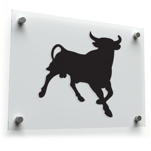 Bull Silhouette Sticker