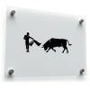 Bullfighter and Bull Decal 1