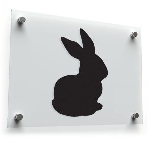 Bunny Silhouette Sticker
