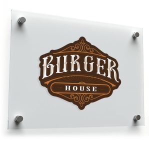 Burger House Sticker