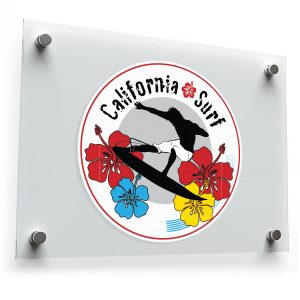 California Surf Sticker