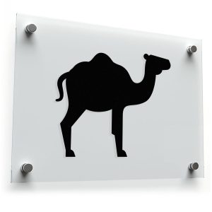 Camel Silhouette Decal