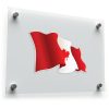 Canadian Flag Sticker 1