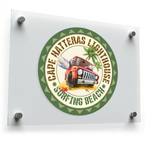 Cape Hatteras Lighthouse Vinyl Sticker