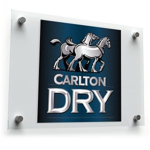 Carlton Dry Logo Sticker