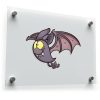 Cartoon Bat Vinyl Sticker