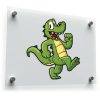 Cartoon Crocodile Vinyl Sticker 1